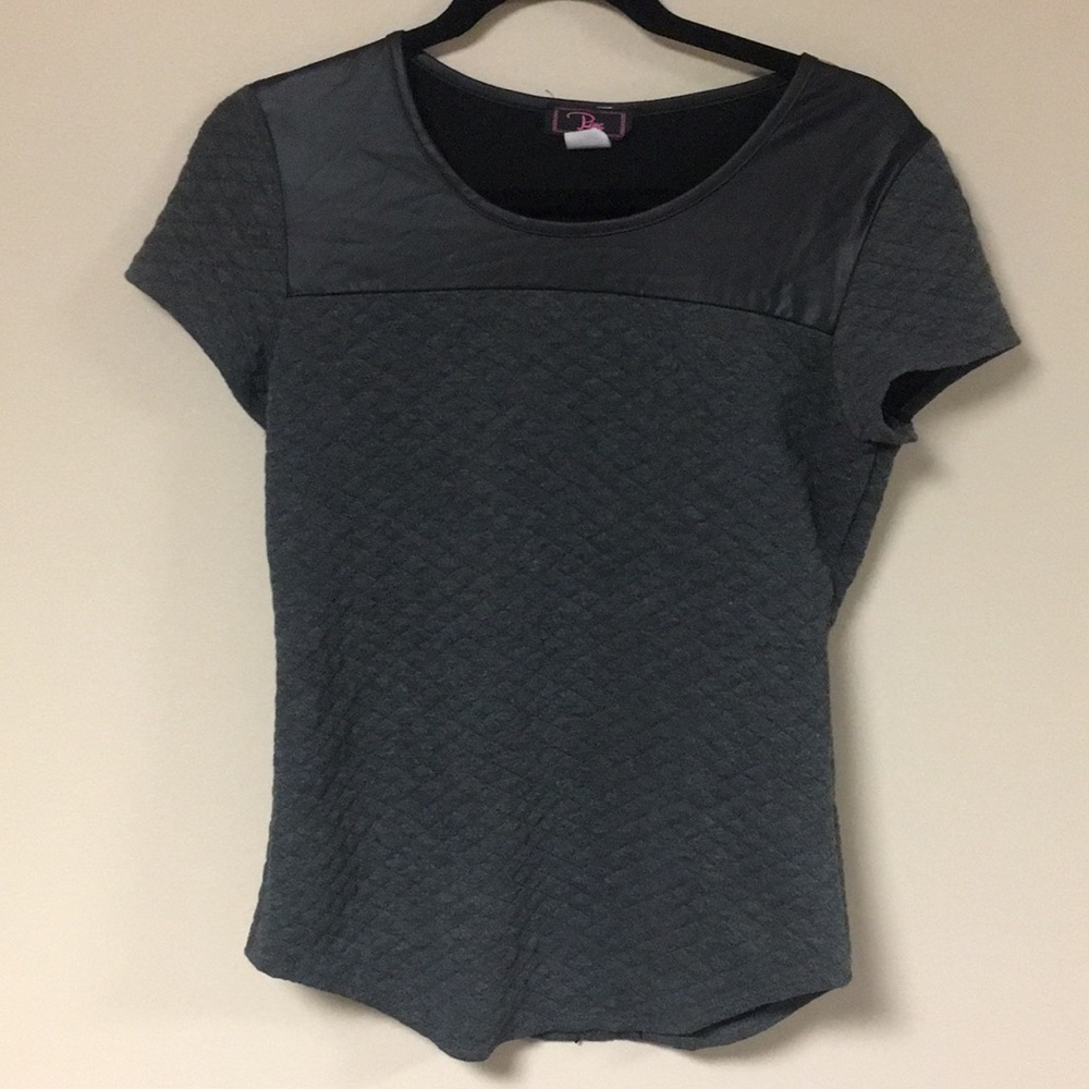 Pleated T-shirt